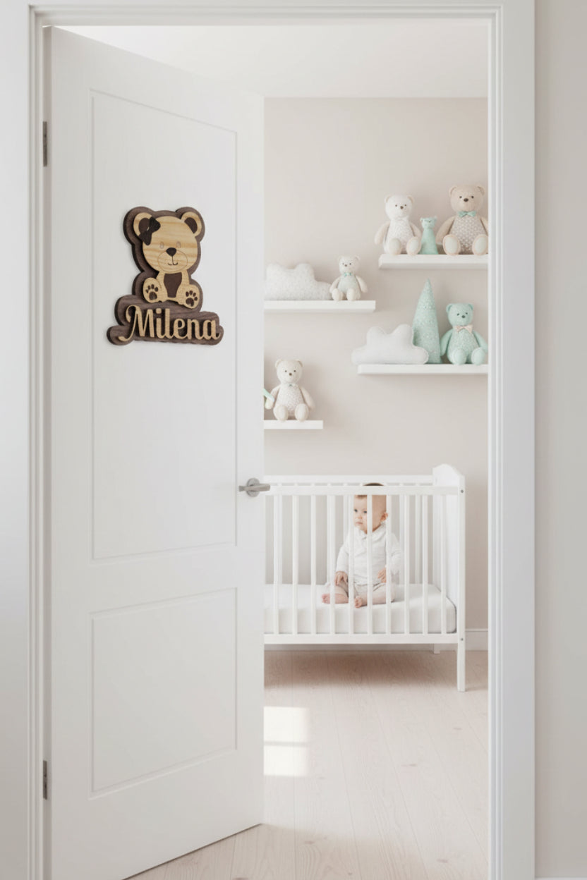 Prénom personnalisé découpe laser