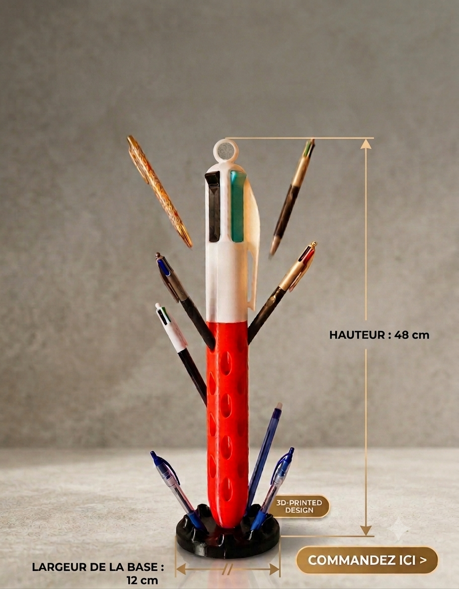 Organiser de bureau Bic 4 couleurs